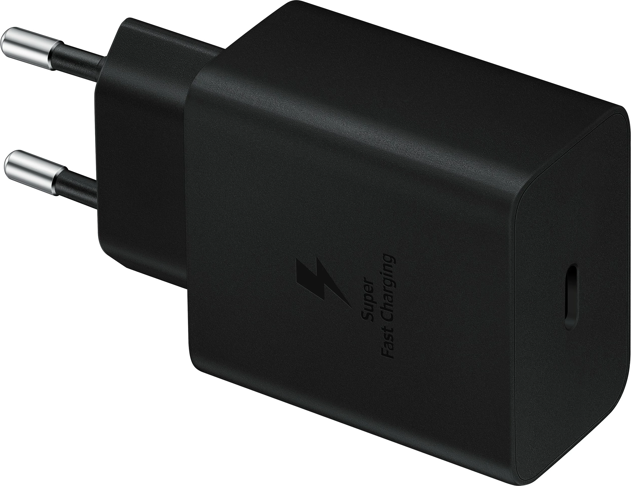 Super Fast Charging 45W polnilec IC Intracom, USB Type-C, 1,8 m, črn