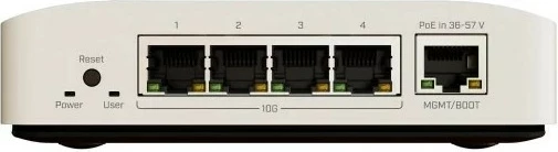 Stikalo MikroTik CRS304-4XG-IN, 10G Ethernet, PoE, belo