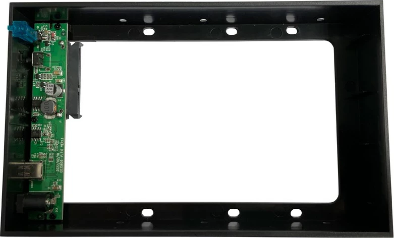 Zunanji ohišje za 3,5" LC-Power LC-35U3-C, HDD/SSD, SATA II/III, 6 Gbit/s, USB, črn