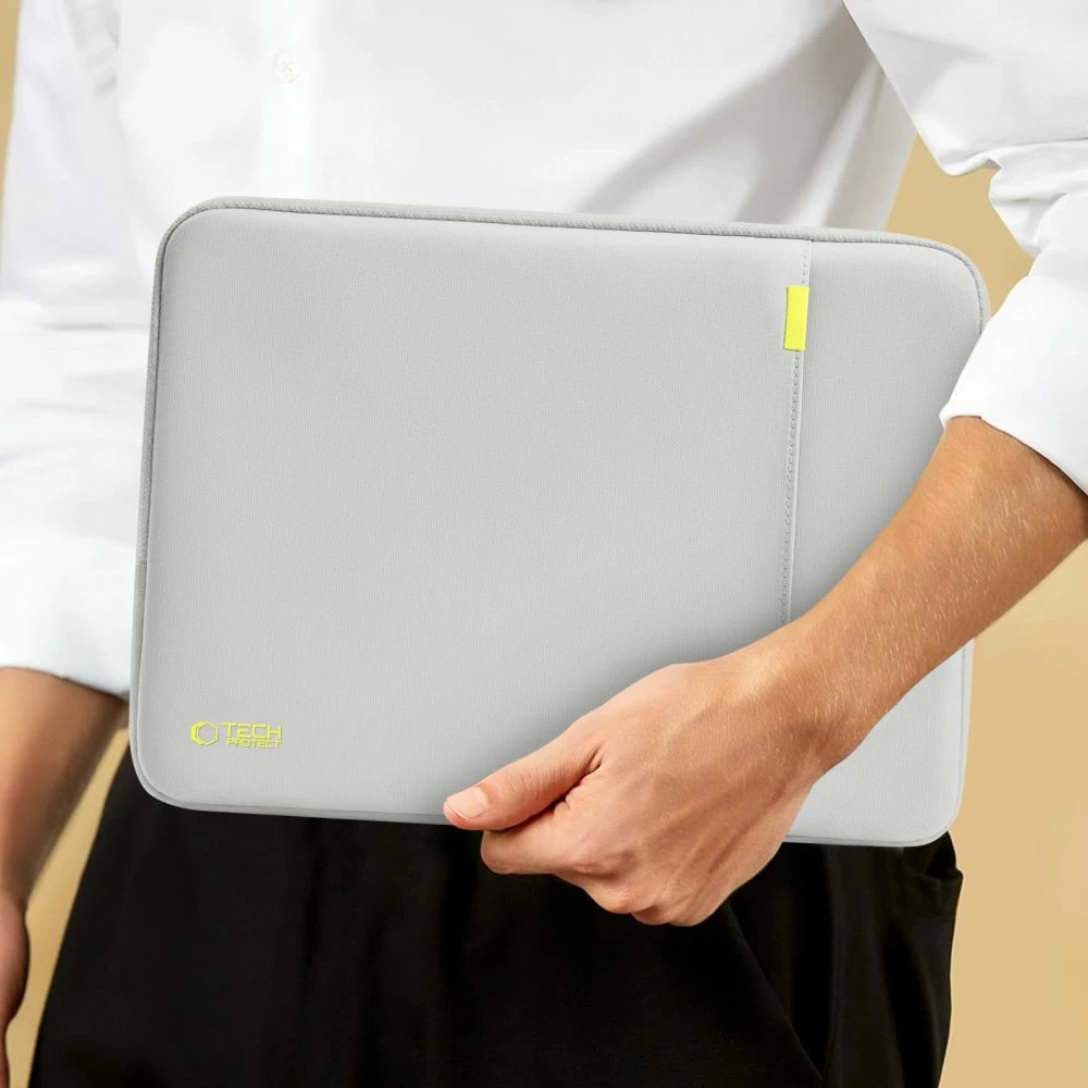 Ovitek za prenosnik Tech-Protect Defender 13-14", siva