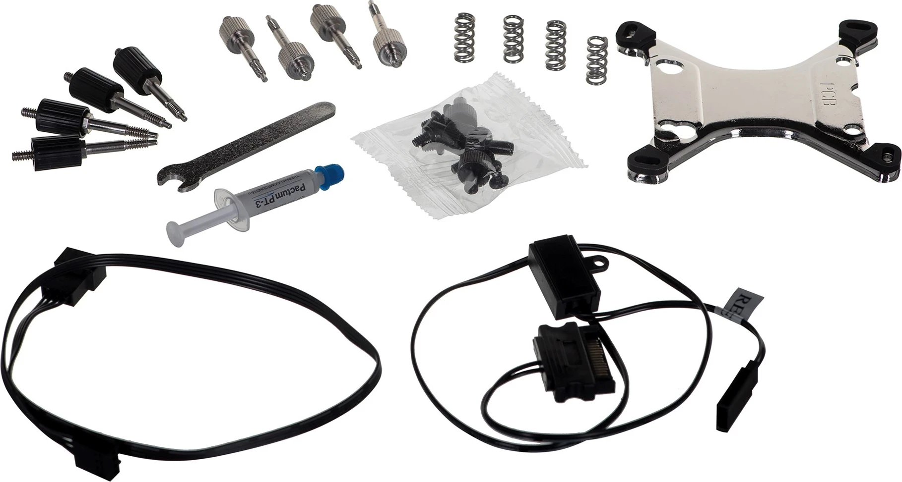 Hladilnik z vodnim hlajenjem za procesor ENDORFY Navis F240 ARGB, 24 cm, črn