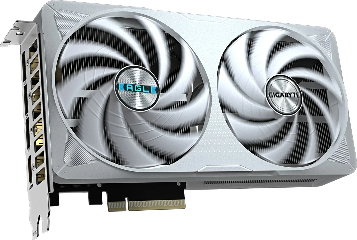 Grafična kartica Gigabyte GeForce RTX 5060 Ti EAGLE OC ICE 8G, 8GB GDDR7, PCI-E 5.0, bela