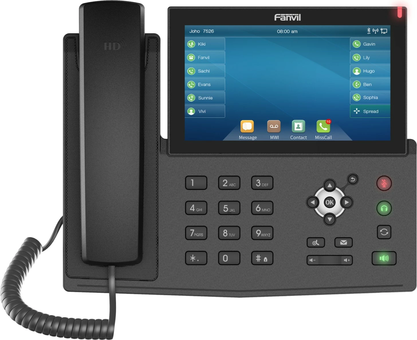 Napreden VoIP telefon Fanvil X7 V2