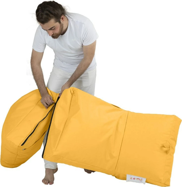 Vrtni puf Siesta, rumen