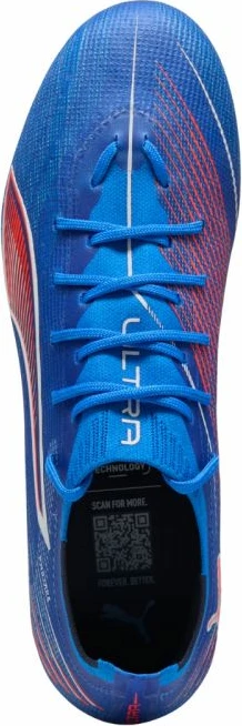 Atletski nogometni čevlji, Puma Ultra 6 Pro FG/AG, moški, modri