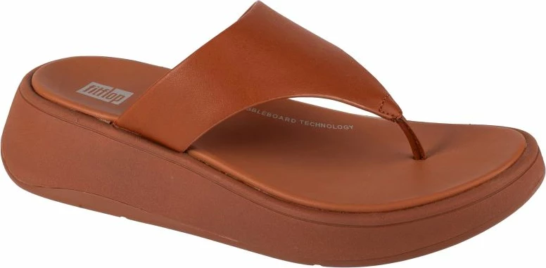 Natikači za ženske, FitFlop F-Mode W FW4-592, rjavi