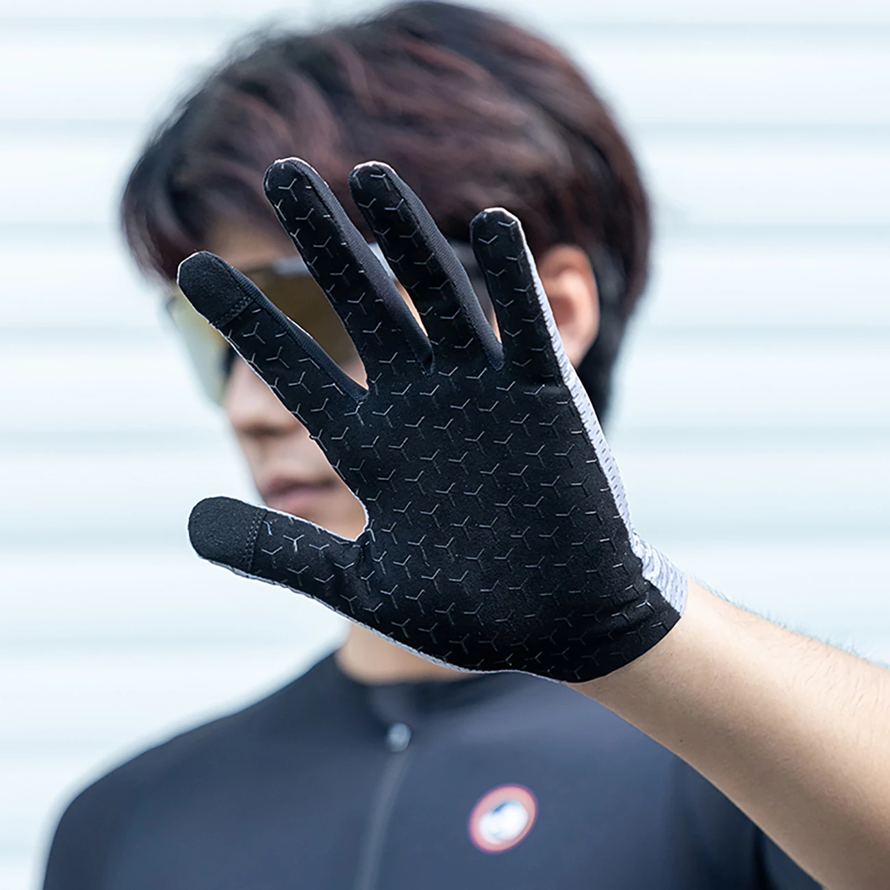 Polne kolesarske rokavice Rockbros 16110012007, M, sive