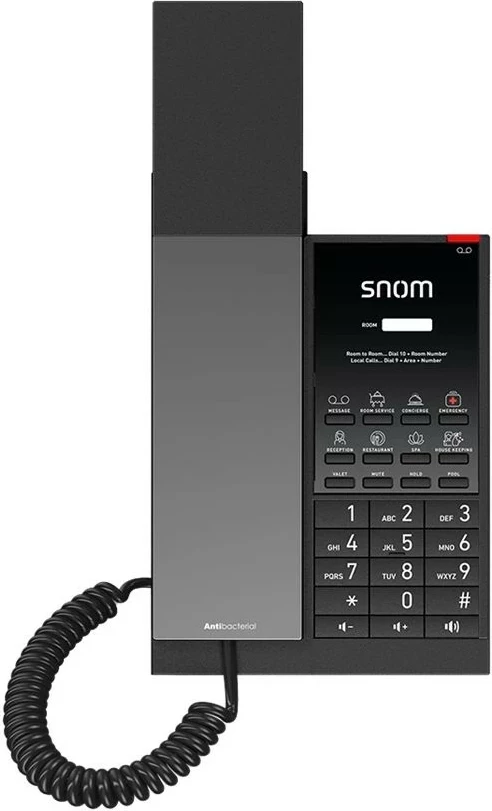 IP telefon Snom HD350W, mobilni, črn