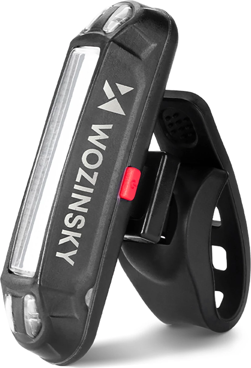 Močna sprednja in zadnja luč za kolo Wozinsky WSBLB3, 1000 lm/100 lm, USB-C, črna