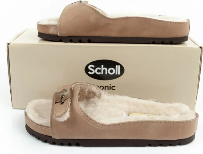 Natikače za ženske Scholl, bež