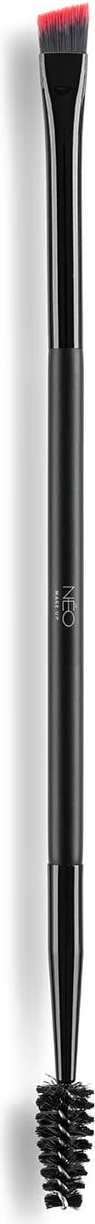 Čopič za obrvi NEO MAKE UP Brow Definer Brush ukrivljen 09, 1 kos