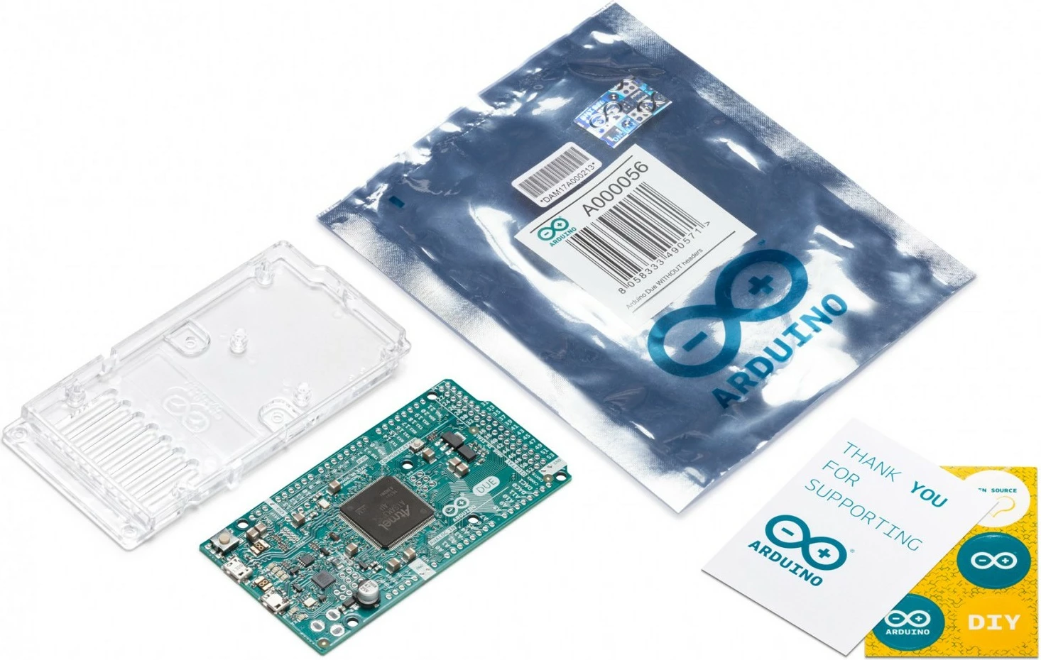 Matična plošča Arduino Due, 84 MHz, 0,512 MB, 96 KB, 3,3 V