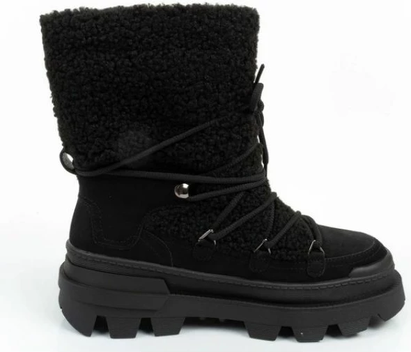 Škornji za ženske Lee Cooper, črni