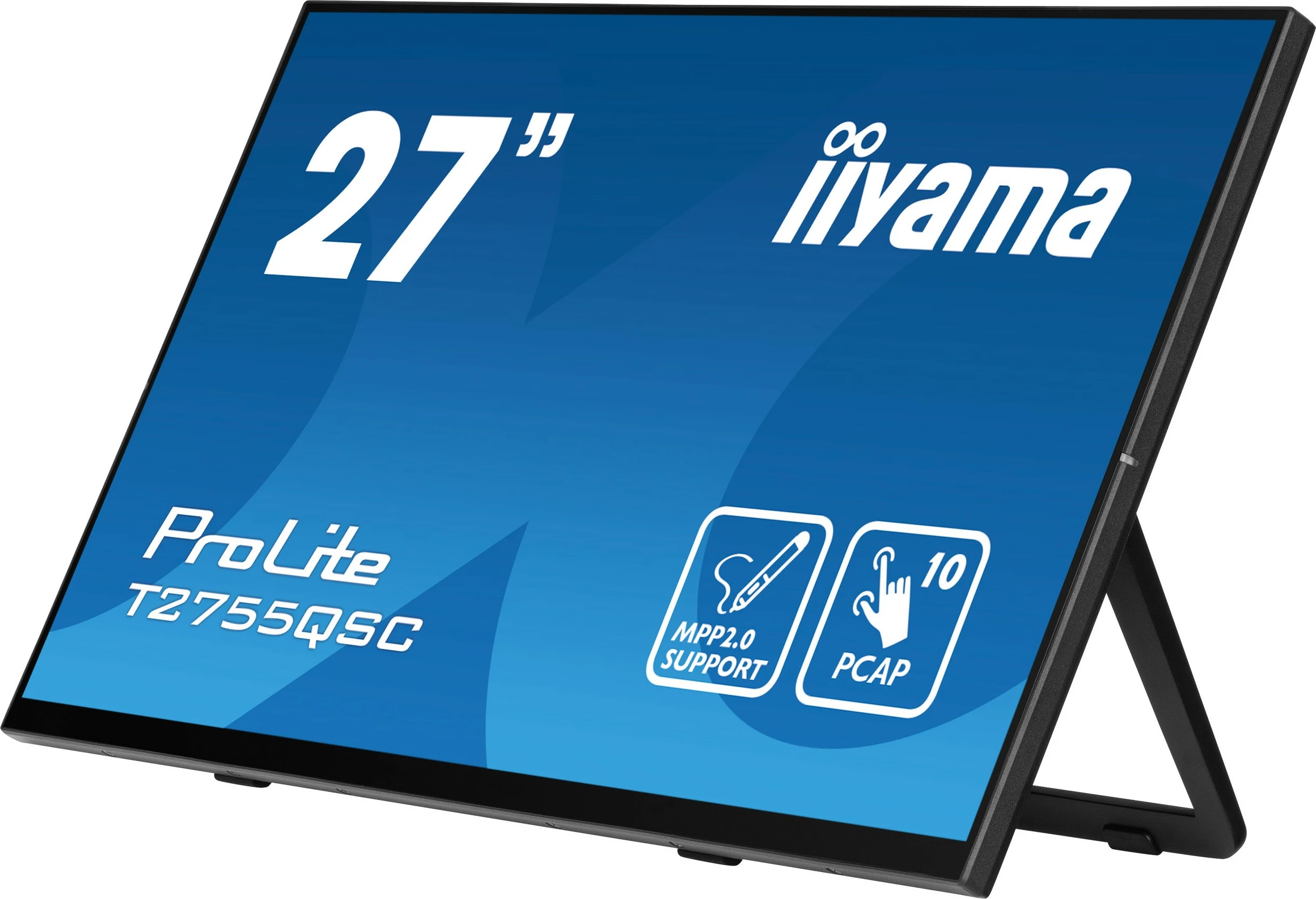 Monitor 27", 2560 x 1440, LCD, iiyama ProLite T2755QSC-B1, črn