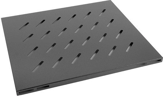 Raft za strežniško omaro Lanberg AK-1003-B, črn