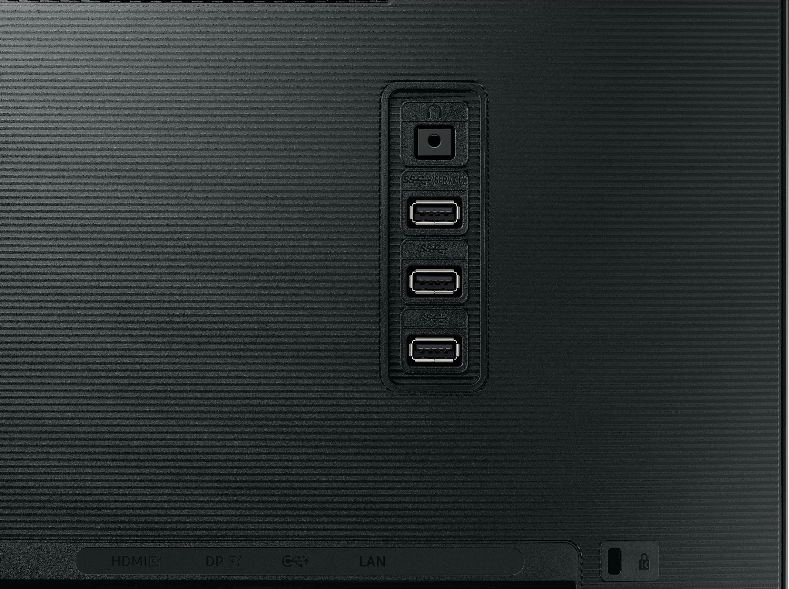 32" 4K Ultra HD LED monitor, Samsung S80PB, črn