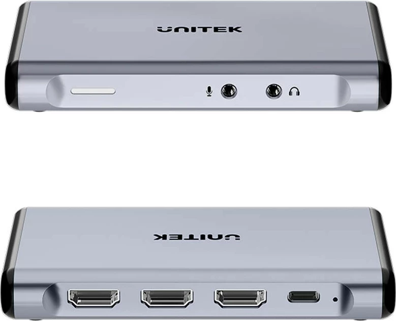 Kartica za zajem videa 4K@60Hz Unitek, siva