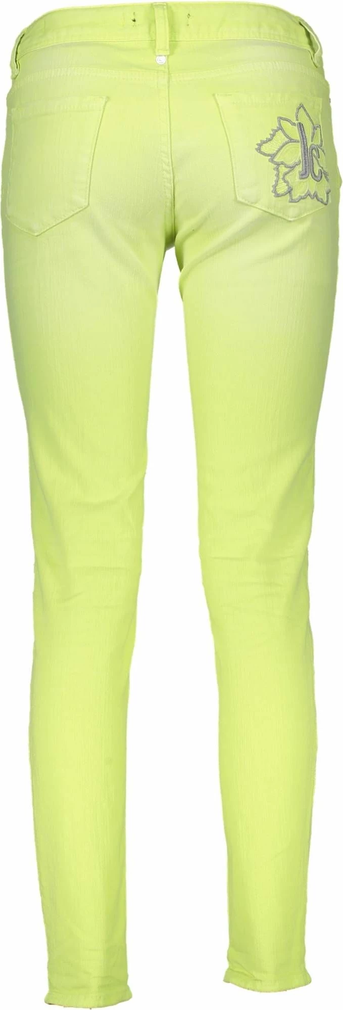 Hlače ženske JUST CAVALLI, rumene