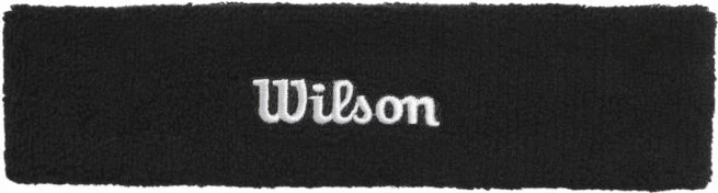 Športni naglavni trak, Wilson, črn