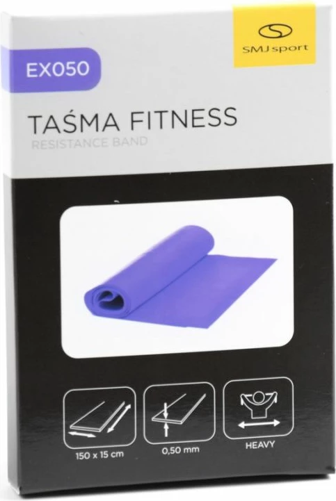 Trak za vadbo z odpornostjo SMJ Sport, močan, vijoličen