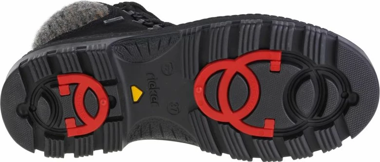 Čizme ženske Rieker, črne