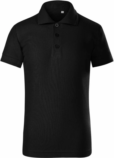 Polo majica za otroke Malfini, črna