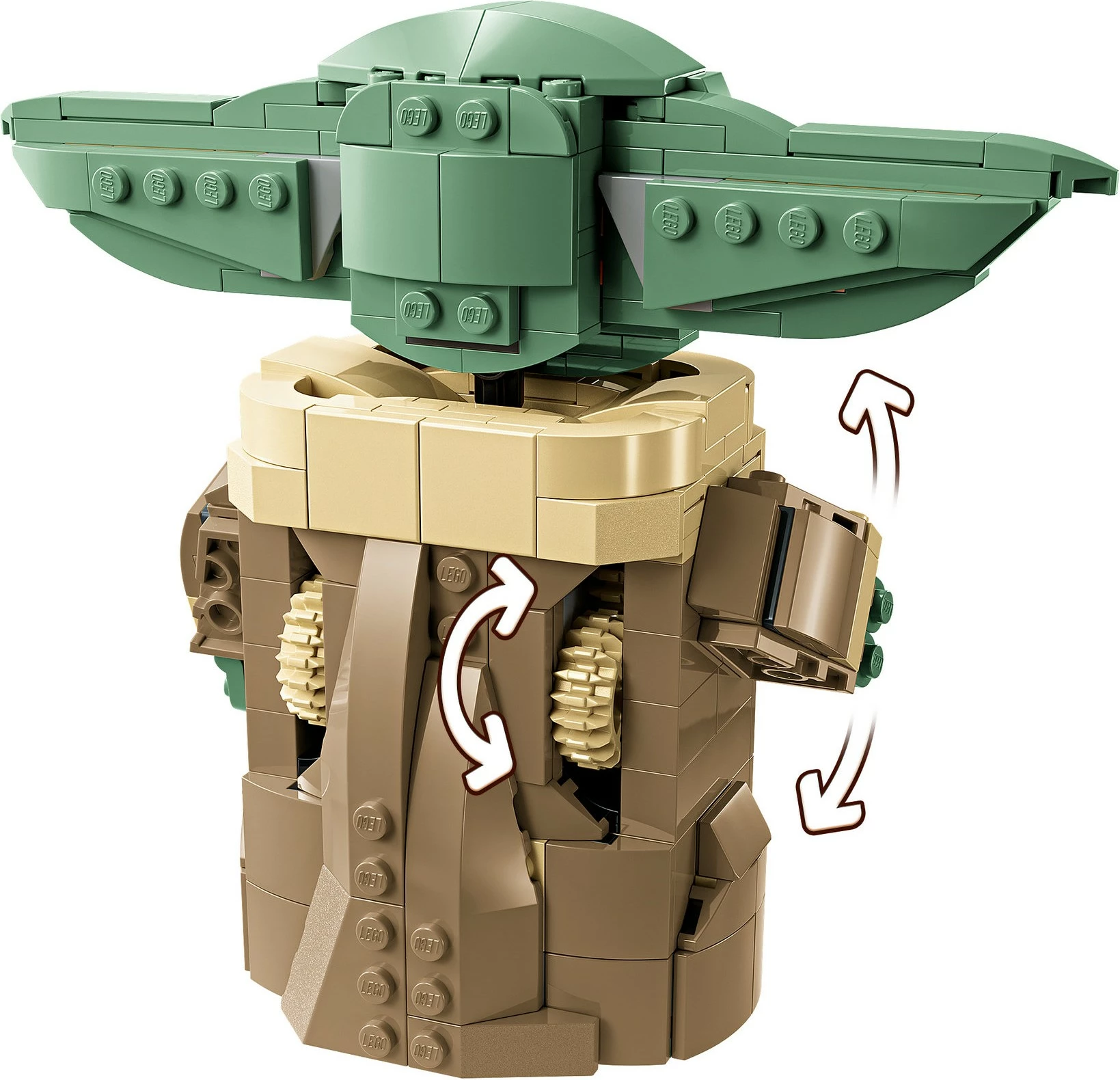 Komplet za sestavljanje Grogu LEGO Star Wars, večbarven