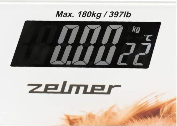 Elektronska tehtnica Zelmer ZBS1010, bela