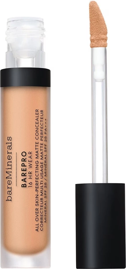 Korektor za obraz BarePro 16HR All Over Skin-Perfecting Matte, bareMinerals, Light 200 Neutral, 7.5 ml