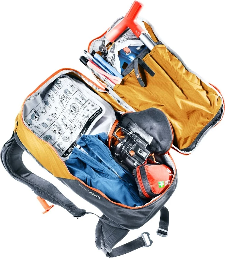 Prostorna ženska nahrbtnik Alproof Lite 20 SL, Deuter, 20 L, grafitna