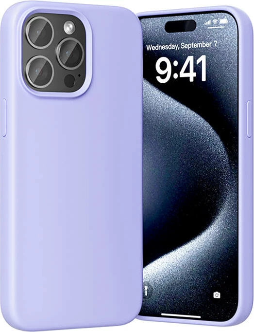 Ovitek za iPhone 15 Pro Max Vention KUFV0-40, silikon, MagSafe, vijoličen