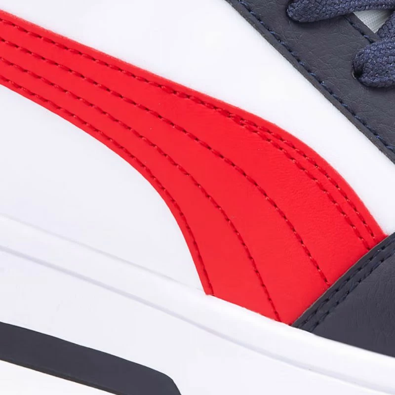 Superge za moške, bele z rdečimi in temno modrimi detajli, Puma