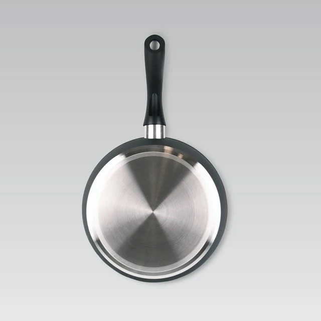 Tigan z lopatico Maestro MR-1205-28, 28 cm, črn