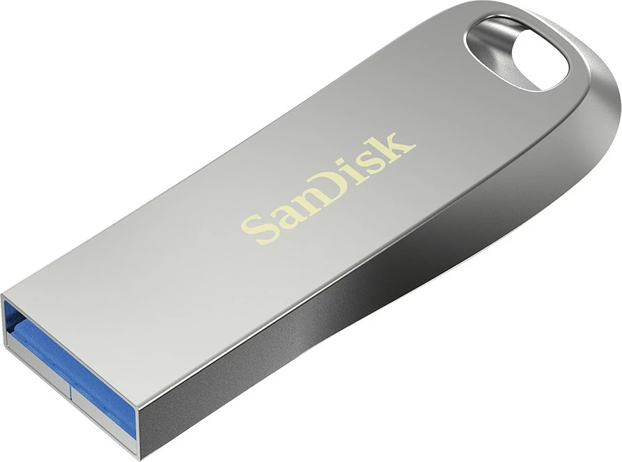 USB podatkovni ključ SanDisk Ultra Luxe, 64 GB, USB Type-A, 3.2 Gen 1, srebrn