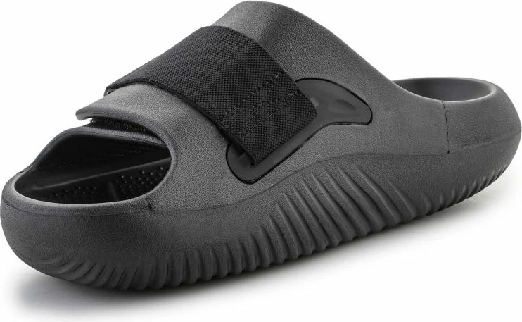 Copati za sprostitev Crocs Mellow Luxe Recovery Slide, črni