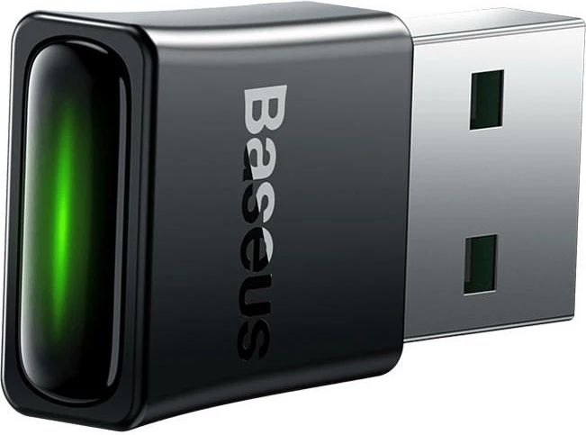 Brezžični adapter, Baseus BA07, USB-A, Bluetooth 5.3, črn