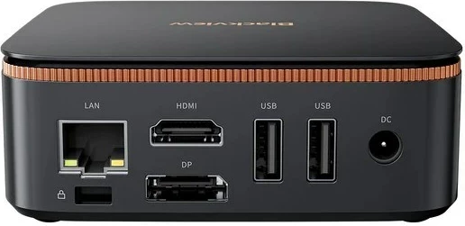 Kompakten mini PC Blackview MP20 N150, 16 GB RAM, 512 GB SSD, Windows 11 Pro, črn