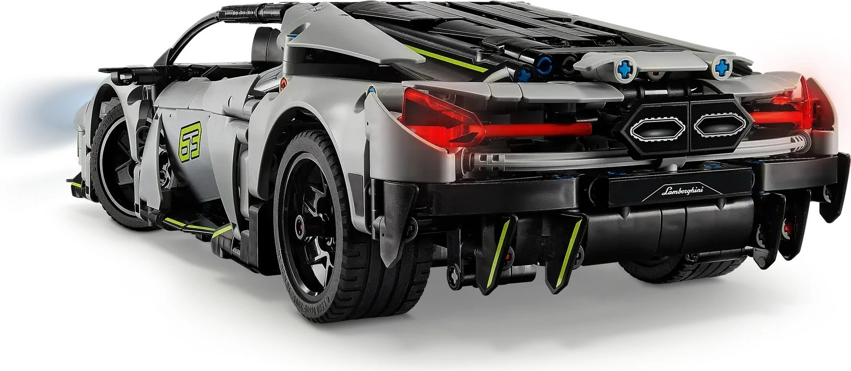 Model Lego Technic Lamborghini Revuelto 42214, 1135 kosov, siv