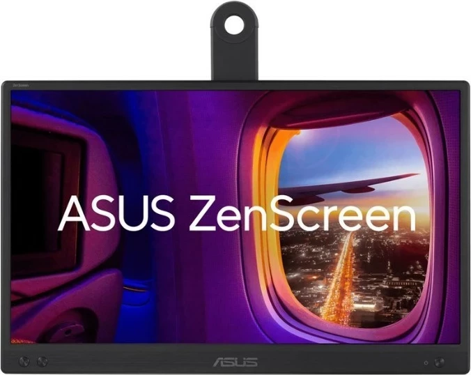 Prenosni monitor 16'' Full HD ASUS ZenScreen MB166CR, črn