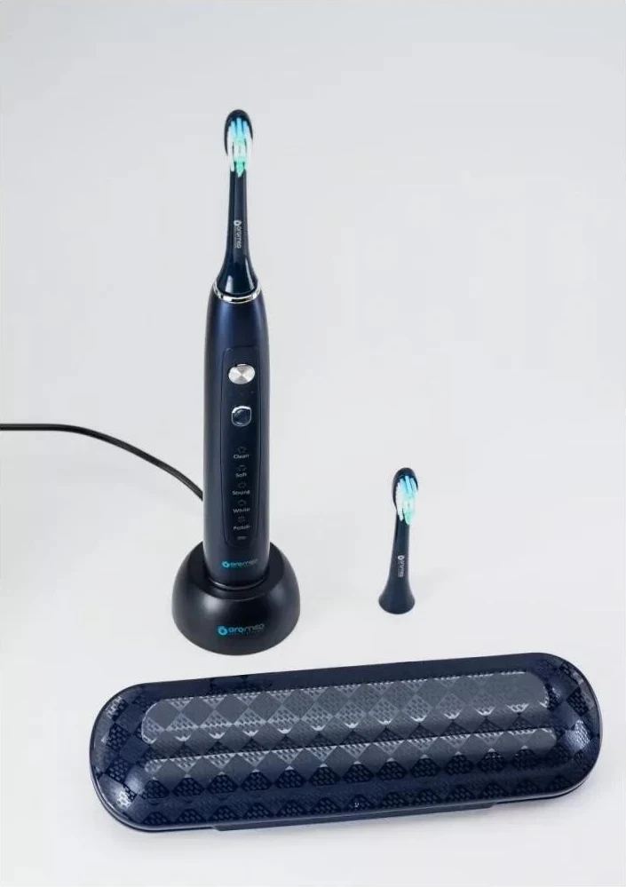 Sonična zobna ščetka Oro-Sonic X Pro, Oromed, siva