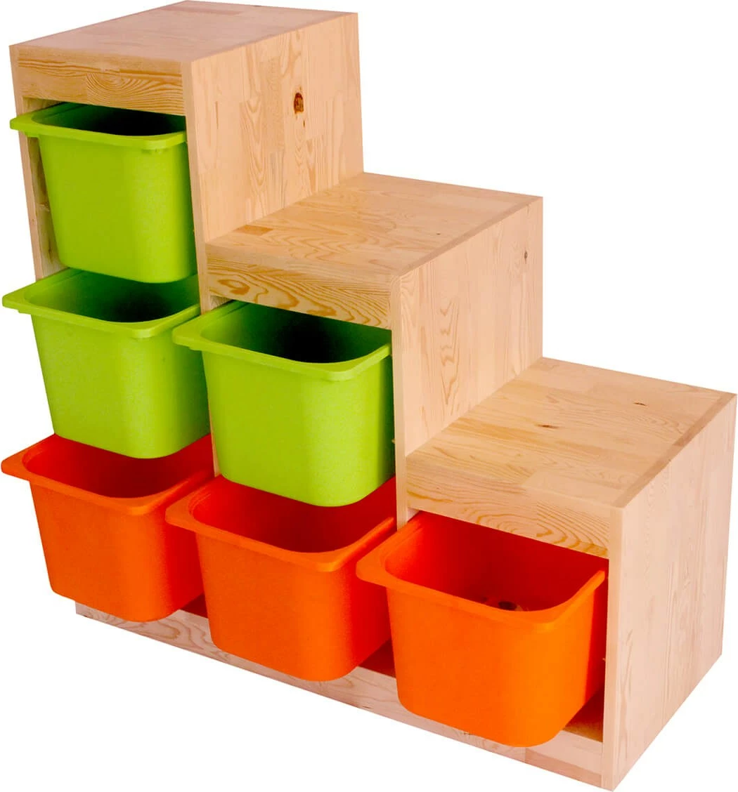 Večnamenska omara, organizator barve hrasta Skye Decor