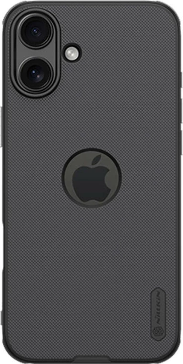 Ovitek za telefon Super Frosted Shield Pro Nillkin za iPhone 16 Plus, črn