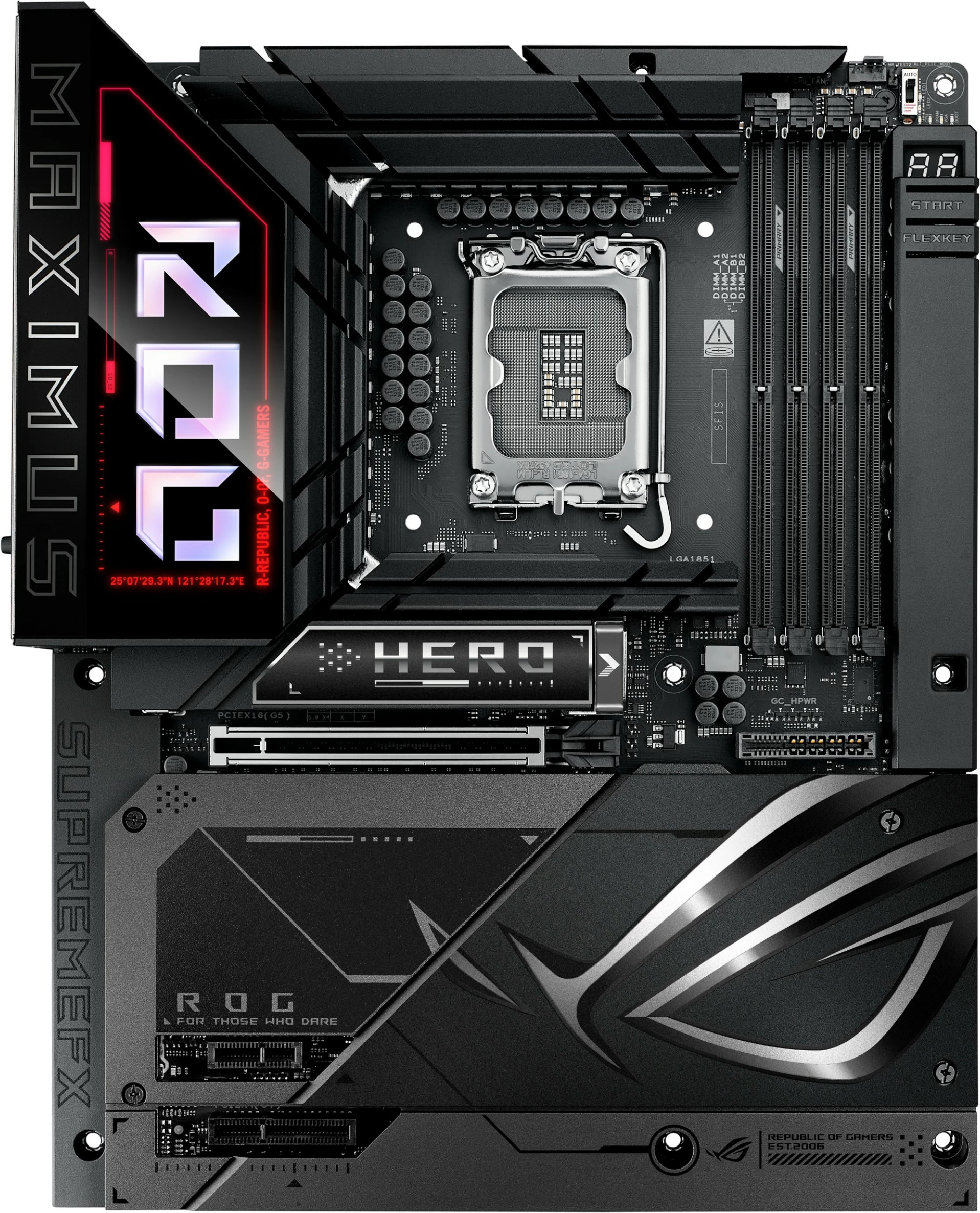 Matična plošča ASUS ROG MAXIMUS Z890 HERO BTF, Intel, LGA 1851, DDR5, 256 GB