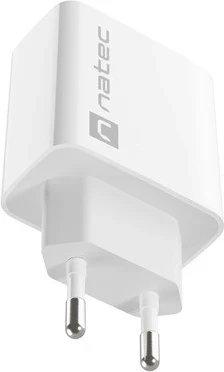 Hitri polnilec 20W USB-C, Natec Ribera, bel