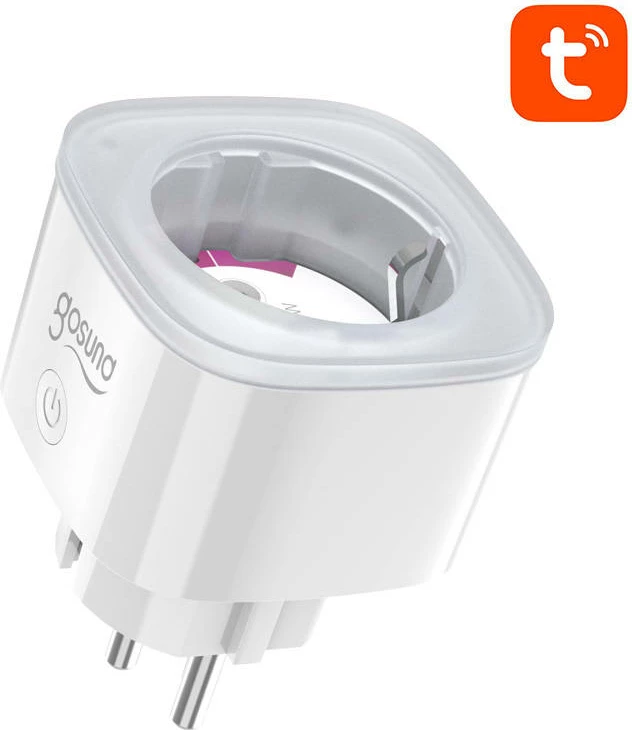 Pametna vtičnica Wi‑Fi, Gosund EP8, 16A, Tuya, bela