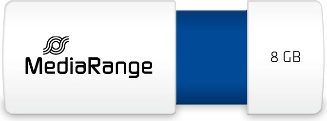 USB ključek 8 GB MediaRange USB 2.0, moder
