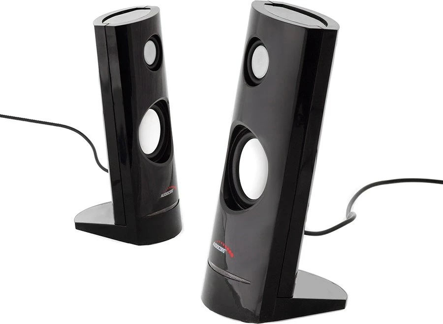 Zvočniki AUDIOCORE AC860, 2.0 kanal, 4 W, črni