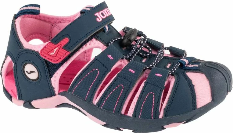 Lahke otroške sandale Joma, modro-ružične
