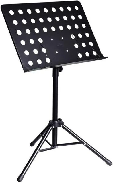 Stojalo za partiture NN D5, 3 noge, plastika, z torbico, črno