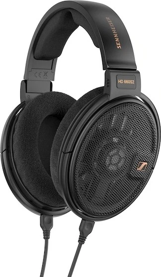 On-ear odprte slušalke Sennheiser HD 660S2, črne